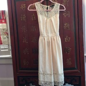 Cream Summer Dress